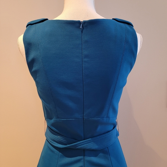 🖤KAREN MILLEN BLUE A LINE DRESS - Picture 10 of 12